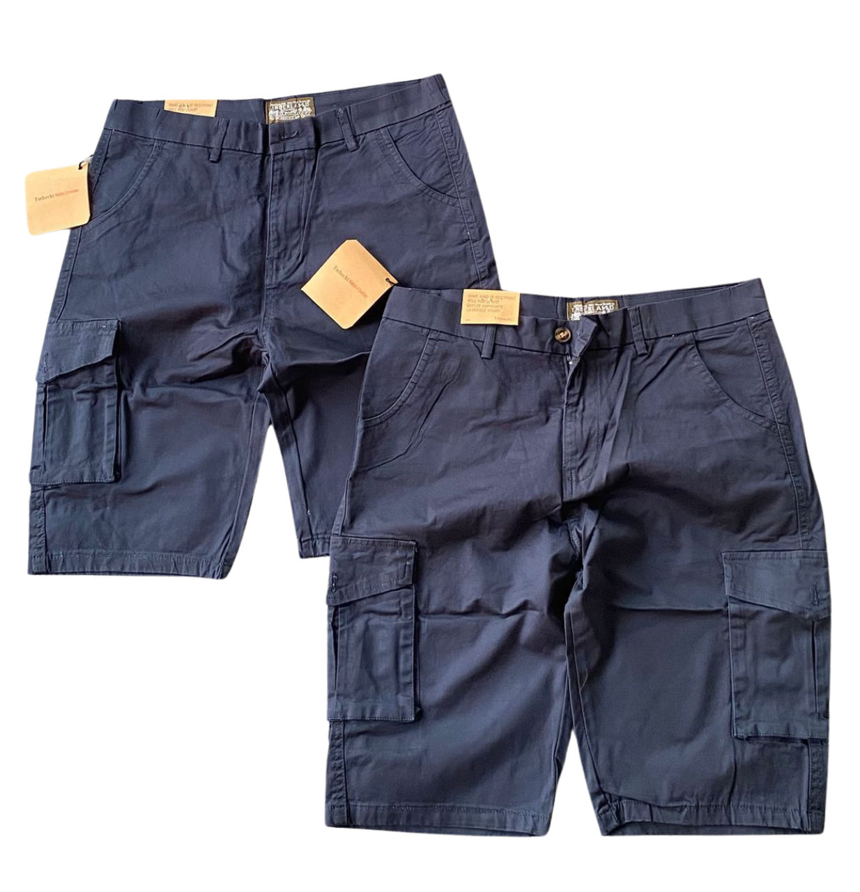 Khaki Cargo Shorts for Men – Lightweight Utility Comfort with Multiple Pockets