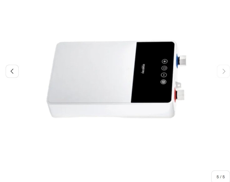 Decakila KEWH003G Instant Electric Water Heater – 7600W