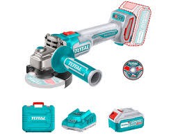 Total TAGLI211541 Cordless Angle Grinder – 21V