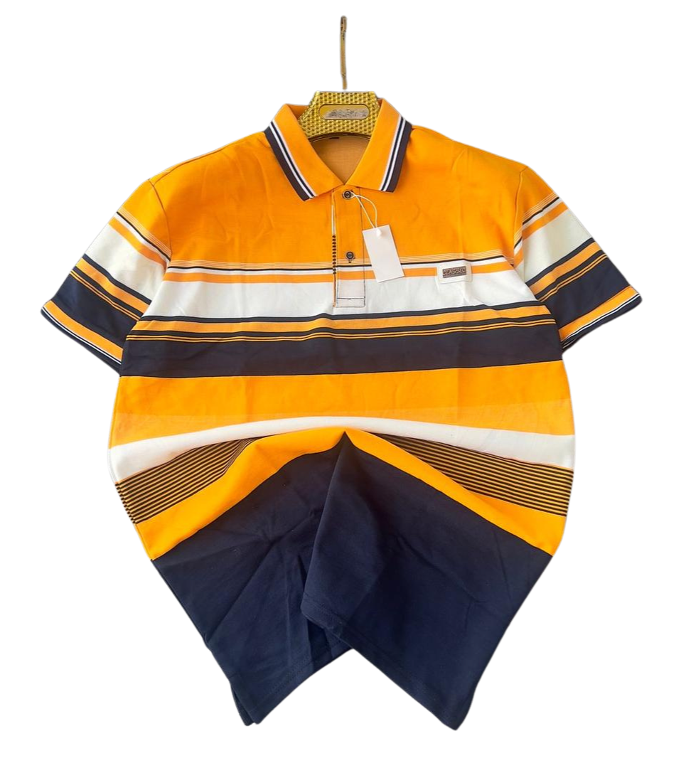 Stripe Lacoste Shirt - Breathable Cotton Comfort with Bold Striped Style